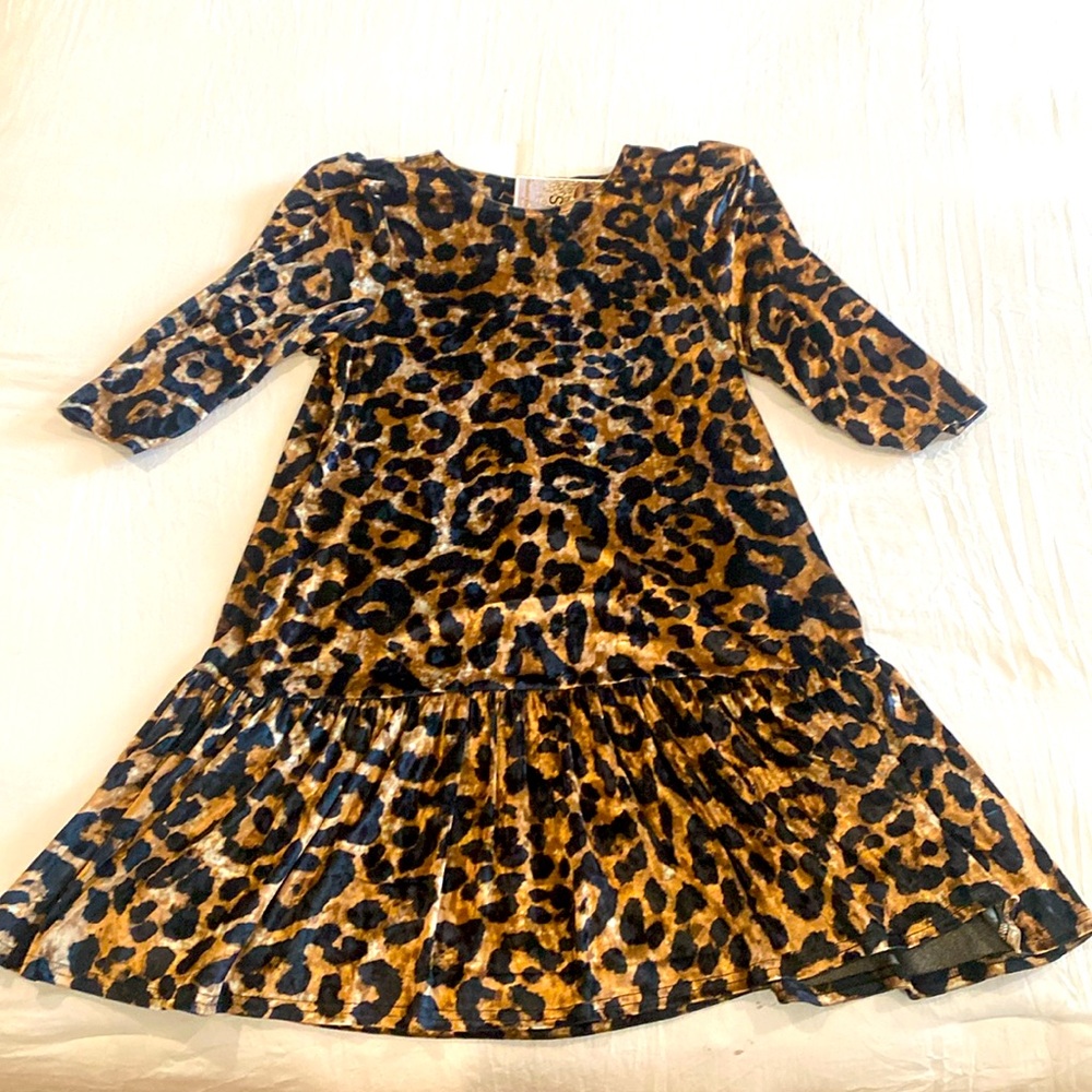 Leopard print dress